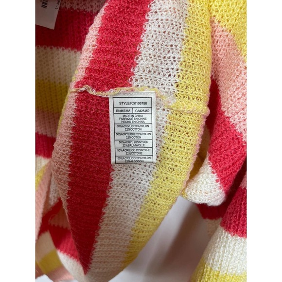 Cupcakes & Cashmere Stripe Lex Sweater Size L - Picture 4 of 8